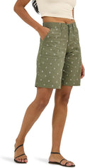 Lee Women's Ultra Lux Comfort with Flex-to-go Utility Bermuda Short