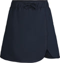 Nautica girls School Uniform Pull-on Scooter Skirt With Undershorts, Knit Waistband & Functional Pockets