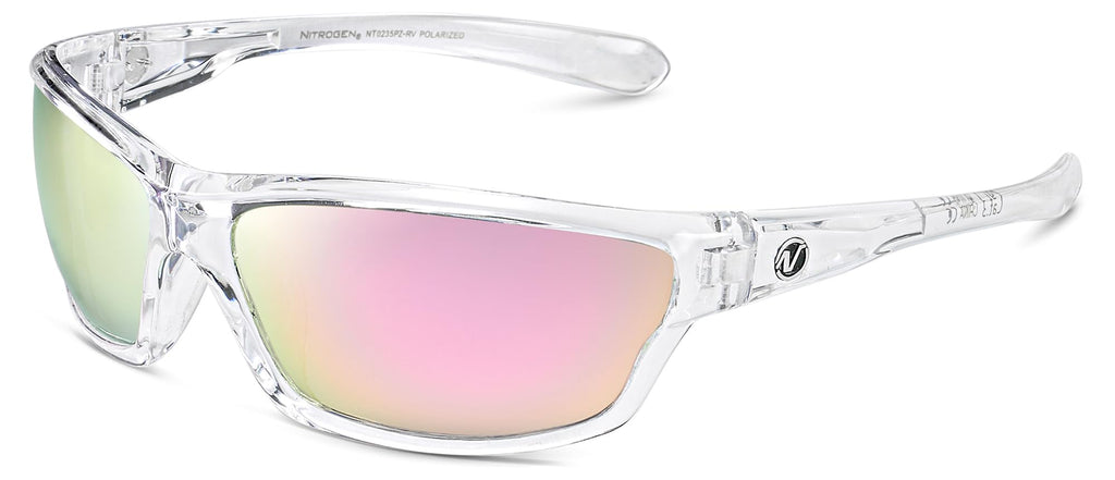Nitrogen Polarized Wrap Around Sport Sunglasses for Men Women UV400 Driving Fishing Running Sun Glasses