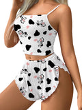 Avidlove Sexy Pajama Sets for Women 2 Piece Lingerie Sleepwear Cute PJ Set