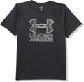 Under Armour Boys' Tech Hybrid Printed Fill Short-Sleeve T-Shirt
