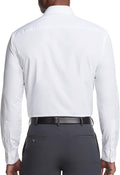 Van Heusen Mens Dress Shirt Regular Fit Poplin Solid