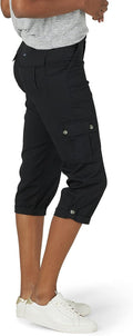 Lee Women's Ultra Lux Comfort with Flex-to-Go Cargo Capri Pant