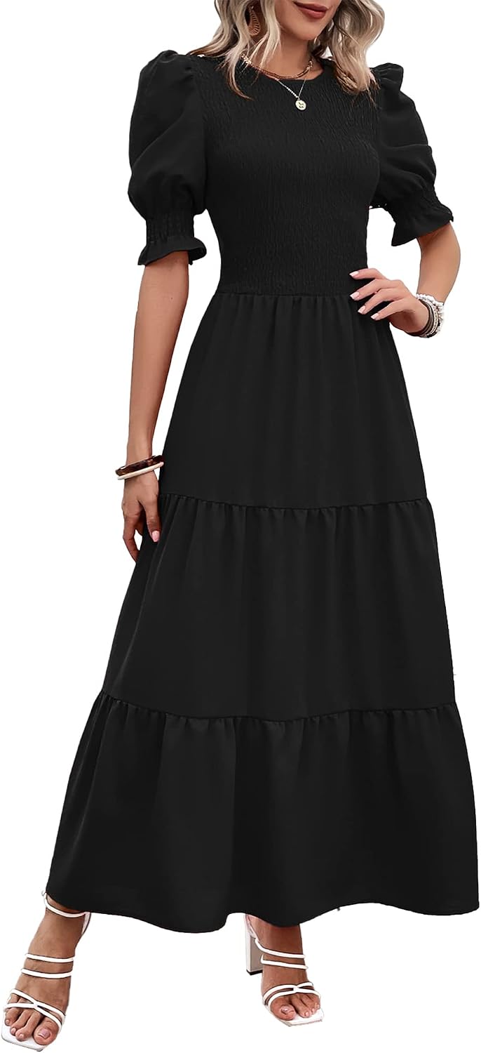 BTFBM Casual Maxi Summer Dresses for Women 2026