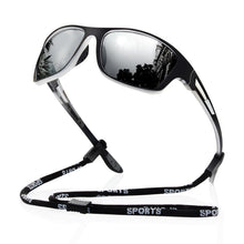 Load image into Gallery viewer, suoso Polarized Sports Sunglasses for Men: UV400 Protection Glasses Wrap Around Goggles for Driving Fishing
