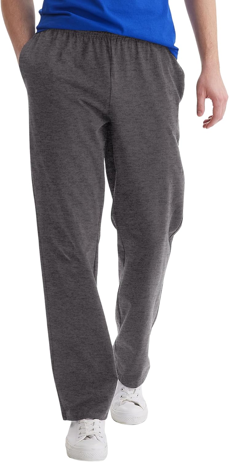 Hanes Essentials men's sweatpants with side pockets