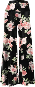 Arolina Palazzo Pants for Women Wide Leg Flowy Pants Casual Comfy High Waist Summer Pants