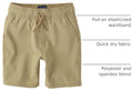 The Children's Place Boys' Uniform Quick Dry Jogger Shorts