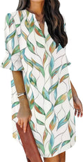 QACOHU women's casual dress for spring and summer