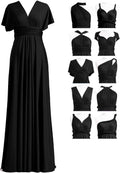 72styles Maxi Infinity Dress for Bridesmaids, Convertible Multi-Way Wrap