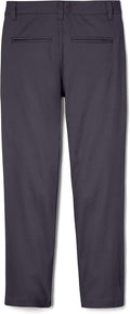 French Toast Boys' Adjustable Waist Straight Fit Stretch Twill Chino Pant
