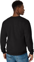 Hanes Men's Sweatshirt, EcoSmart Fleece Crewneck Sweatshirt, Big & Tall Available, 1 or 2-Pack