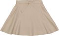 Izod Girls' School Uniform Pull-on Scooter Skirt with Undershorts, Knit Waistband & Functional Pockets, Wrinkle Resistant