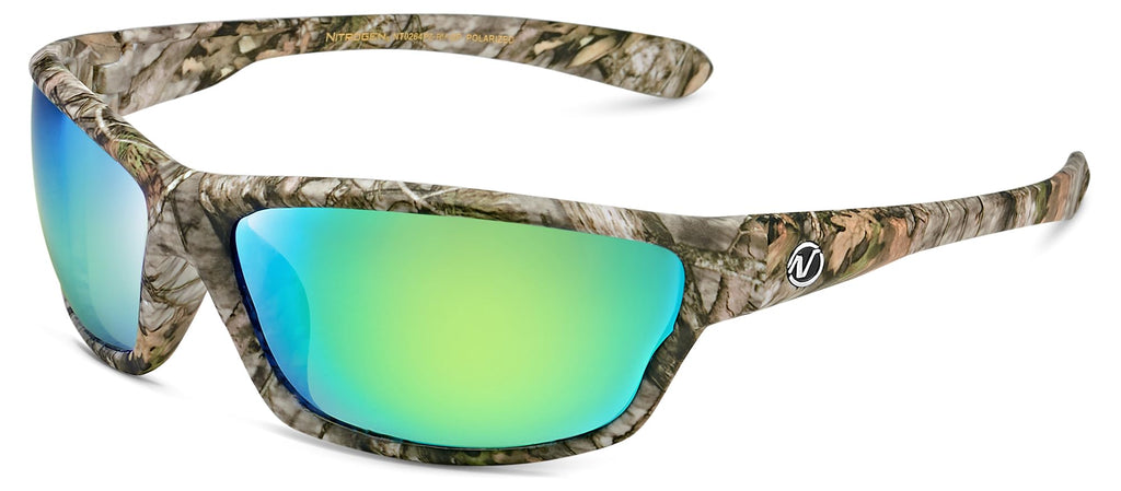 Nitrogen Polarized Wrap Around Sport Sunglasses for Men Women UV400 Driving Fishing Running Sun Glasses