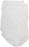 Hanes Women's Underwear Pack, 10-Pack, Full-Coverage Cotton Blend Panties, Moisture-Wicking Underwear for Women