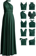 72styles Maxi Infinity Dress for Bridesmaids, Convertible Multi-Way Wrap
