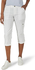Lee Women's Ultra Lux Comfort with Flex-to-Go Cargo Capri Pant