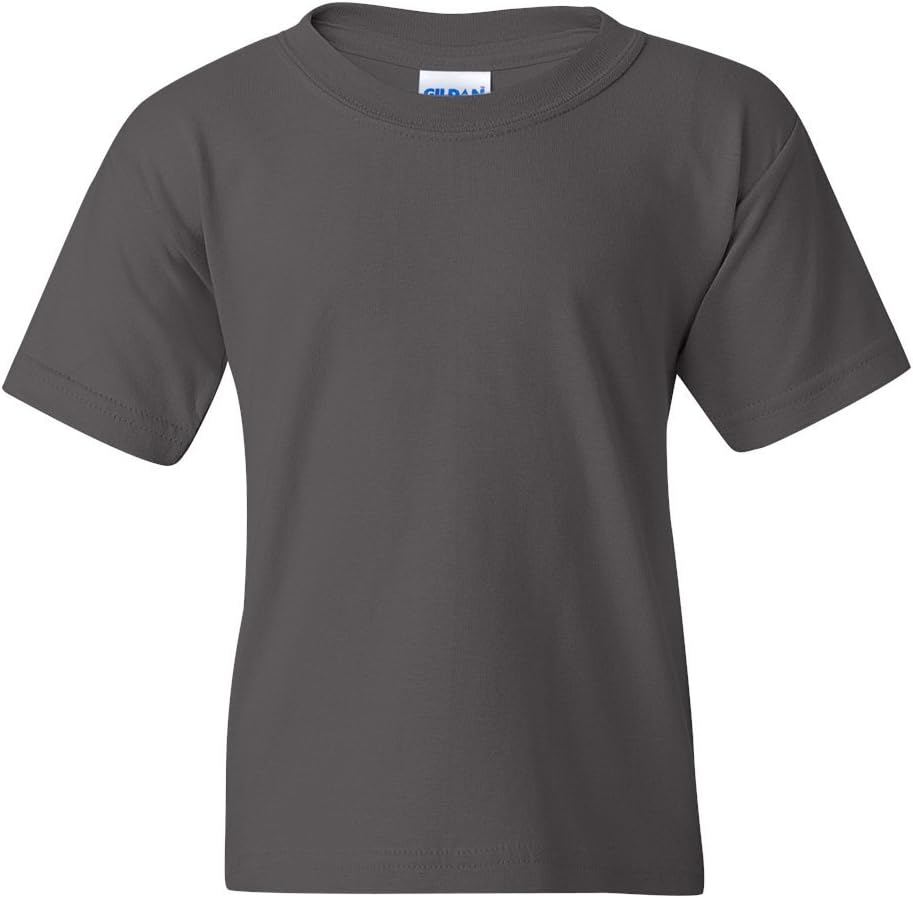 Gildan Unisex-Child Gildan Youth Heavy Cotton T-Shirt, Style G5000b, 2-Pack