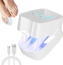 Load image into Gallery viewer, Portable LED Nail Lamp – USB Rechargeable, Quick-Dry, Compact for Manicures &amp; Pedicures