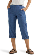 Lee Women's Ultra Lux Comfort with Flex-to-Go Cargo Capri Pant