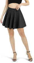 Urban CoCo Women's Basic Versatile Stretchy Flared Casual Mini Skater Skirt