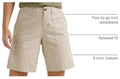Lee Women's Ultra Lux Comfort with Flex-to-go Utility Bermuda Short