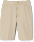 French Toast Boys' Flat Front Microfiber Performance Stretch Short