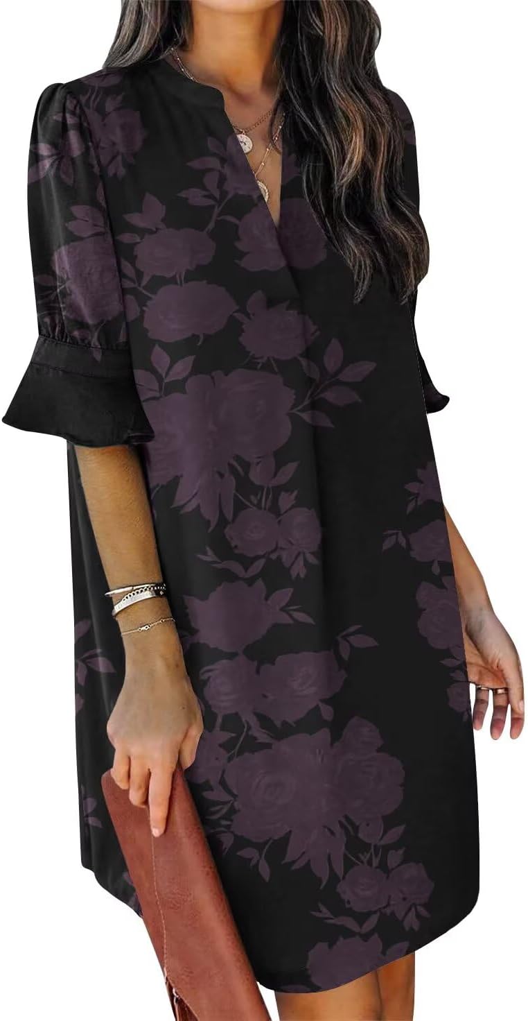QACOHU women's summer cocktail party dress