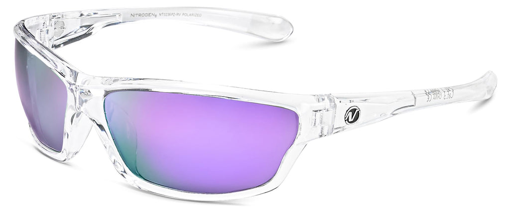 Nitrogen Polarized Wrap Around Sport Sunglasses for Men Women UV400 Driving Fishing Running Sun Glasses