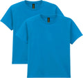 Gildan Unisex-Child Gildan Youth Heavy Cotton T-Shirt, Style G5000b, 2-Pack