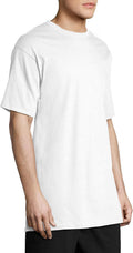 Hanes Men's Beefy-T T-Shirt, Heavyweight Cotton T-Shirts for Men, 1 or 2 Pack, Men's Tees (Tall