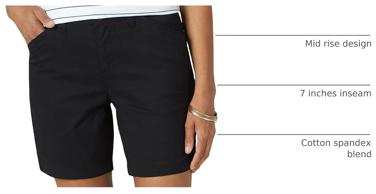 Lee Women's Legendary 7" Chino Walkshort