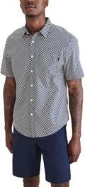 Dockers Mens Regular Fit Short Sleeve Casual Shirt (Standard and Big & Tall)