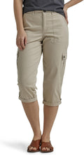 Lee Women's Ultra Lux Comfort with Flex-to-Go Cargo Capri Pant