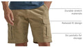 Wrangler Authentics Men's Classic Cargo Stretch Short