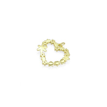 Load image into Gallery viewer, Pearl Flower Heart  Pendant Charm, Sku#LK885
