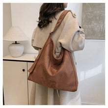Load image into Gallery viewer, Large Capacity Suede Shoulder Bag for Women – Spacious Everyday Tote