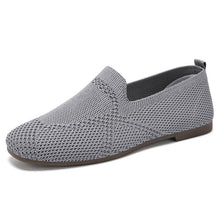 Load image into Gallery viewer, Women's Flyknit Casual Flat Sneakers | Lightweight Breathable Knit Slip-On Shoes