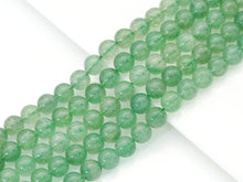 Load image into Gallery viewer, Genuine High Quality Green Strawberry Quartz Round Smooth Beads, 6mm/8mm/10mm, Sku#U1463