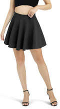 Urban CoCo Women's Basic Versatile Stretchy Flared Casual Mini Skater Skirt