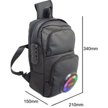 Load image into Gallery viewer, Bluetooth Speaker Backpack – Waterproof Rechargeable Outdoor Backpack with Built-In Speaker