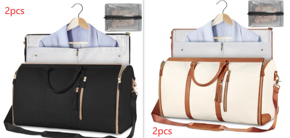 Women's Large Capacity Waterproof Travel Duffle Bag – Foldable Weekender Tote | Sarah Express