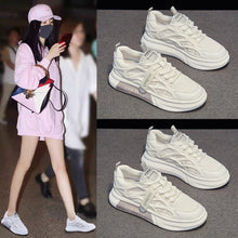 Load image into Gallery viewer, Women's Breathable Mesh Athletic Sneakers – Hollow-Out Lace-Up Sport Shoes