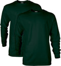 Gildan Adult Ultra Cotton Long Sleeve T-Shirt, Style G2400, Multipack