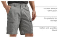 Wrangler Authentics Men's Classic Cargo Stretch Short
