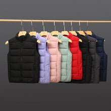 Load image into Gallery viewer, Thickened Down Jacket Stand-Up Collar Lightweight Couples Vest Outerwear