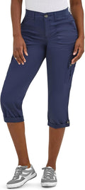 Lee Women's Ultra Lux Comfort with Flex-to-Go Cargo Capri Pant