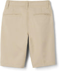 French Toast Boys' Flat Front Microfiber Performance Stretch Short
