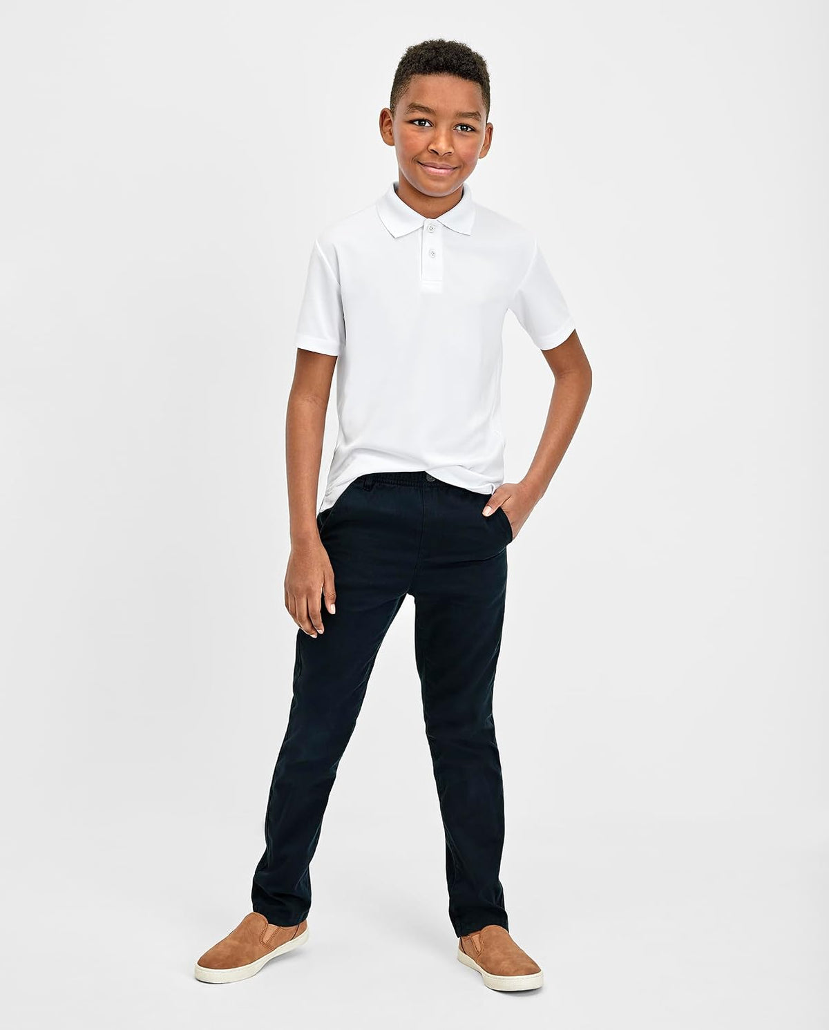 The Children's Place Boys' Short Sleeve Pique Polo, 3 Pack