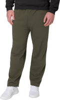 Hanes men's soft fleece lounge pants with pockets